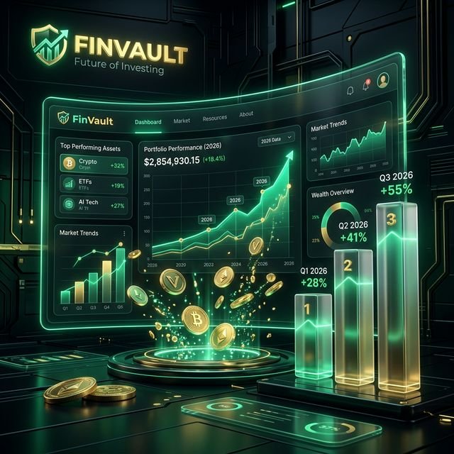 FinVault — Real-Time Investment Dashboard